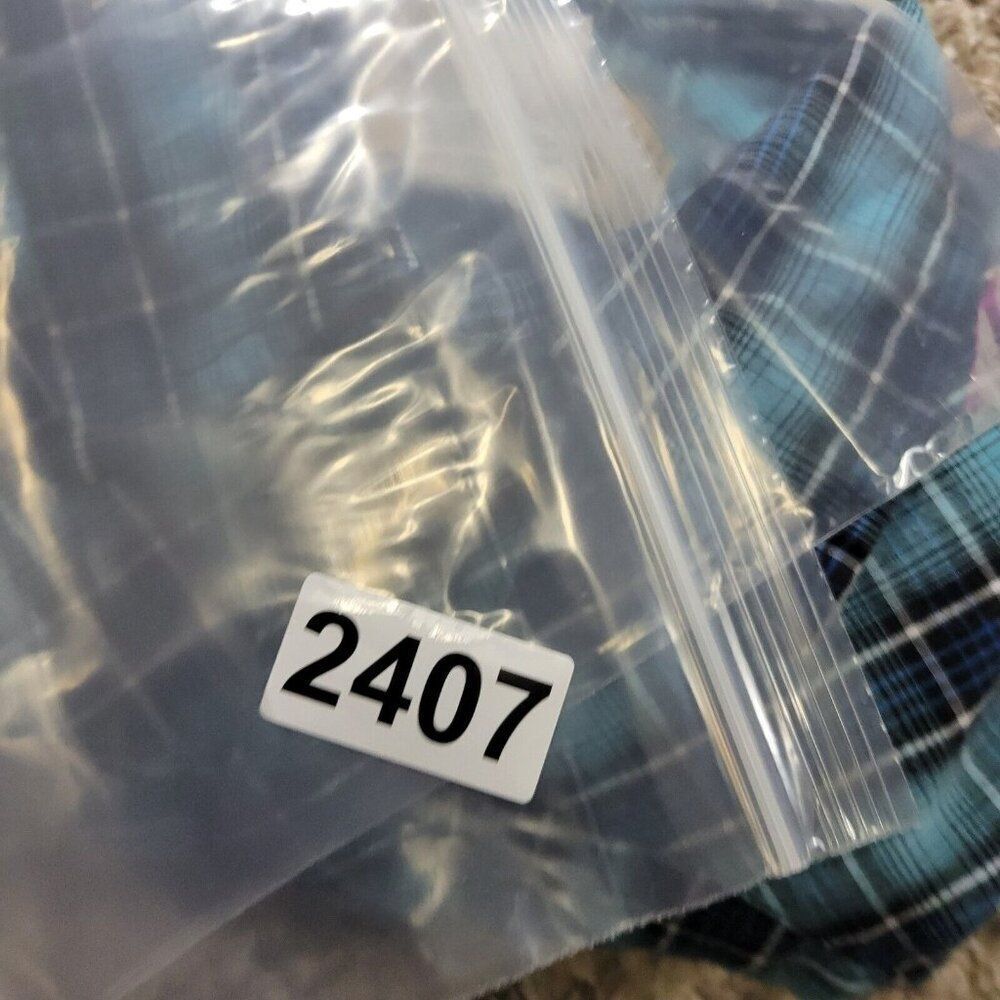 Wrangler Pearl Snap Shirt Mens 2XL Blue Cowboy Western Rodeo Plaid Long Sleeve - Picture 9 of 9
